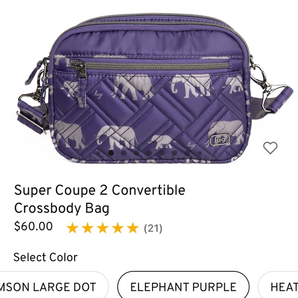 LUG SUPER COUPE 2, Elephant Purple, NWT - Picture 4 of 10